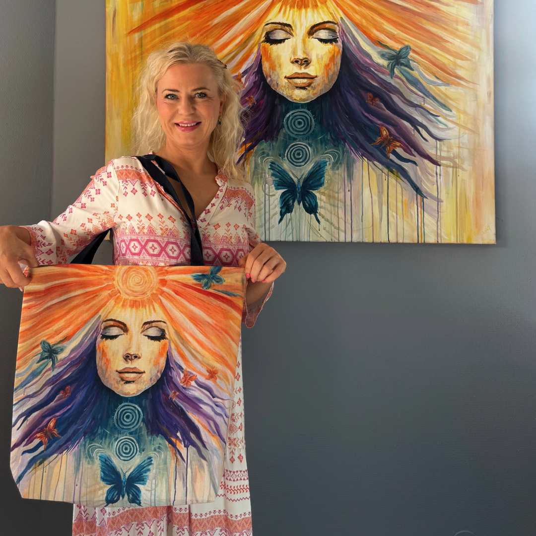 Auroras Awakening Tote Bag - Bilde 4