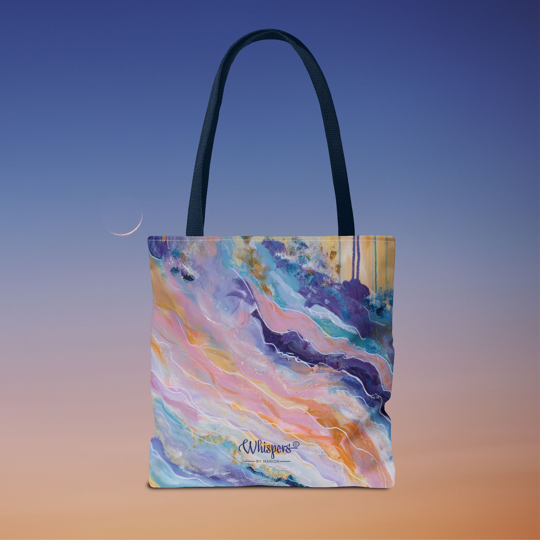 Luna Tote Bag – kunst med fullmånens energi - Bilde 2