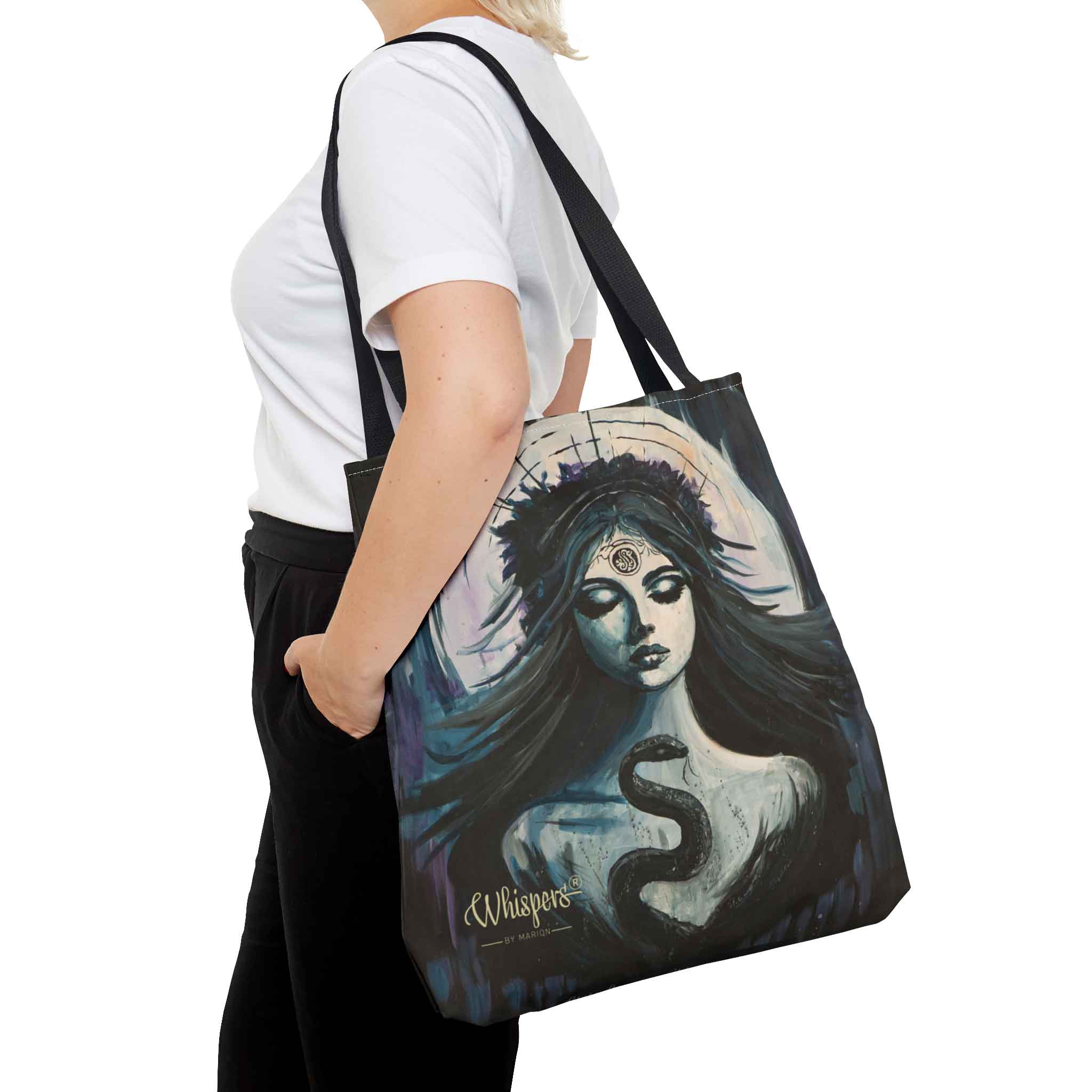 Lilith Tote Bag - kunst med mørk feminin kraft - Bilde 5