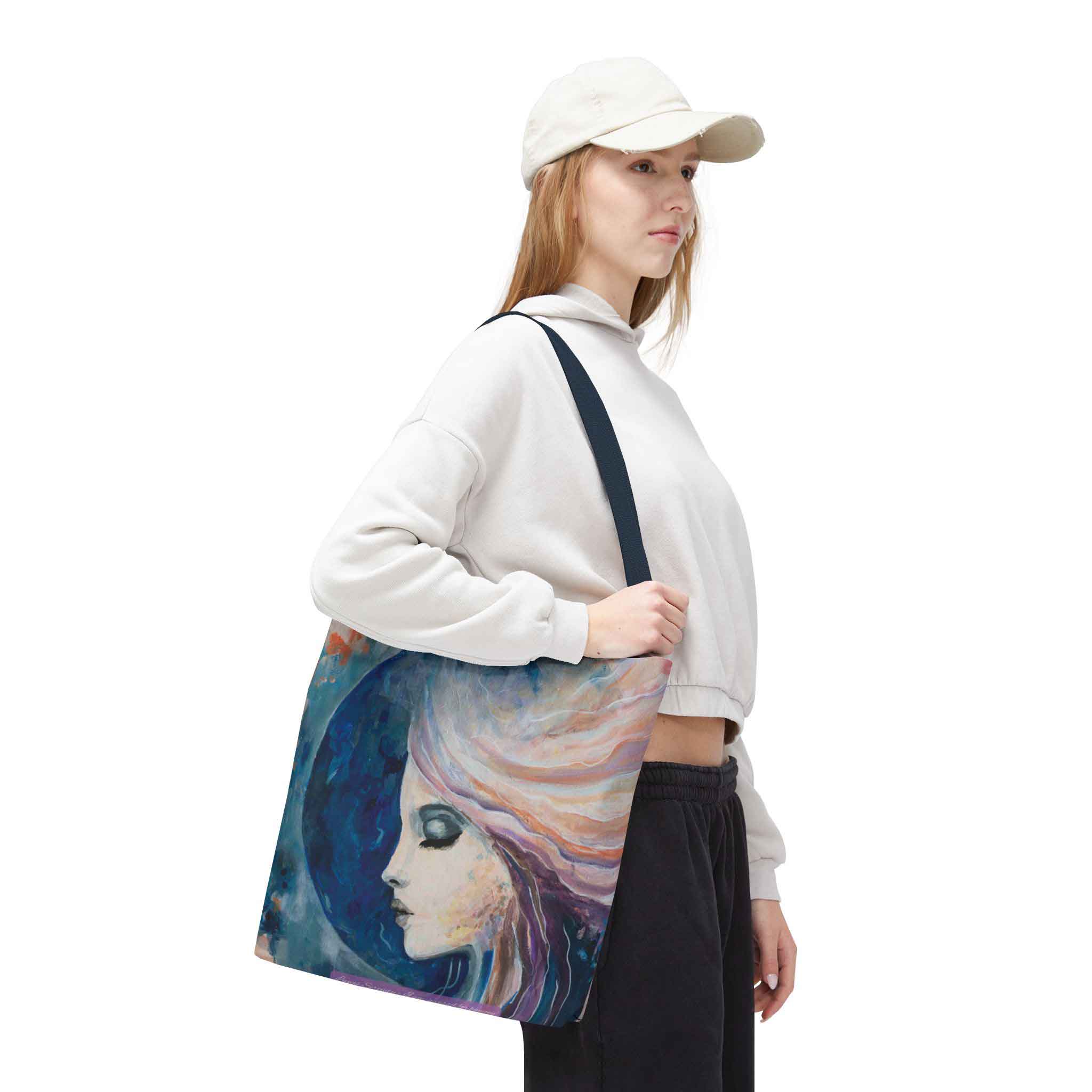 Luna Tote Bag – kunst med indre ro - Bilde 6