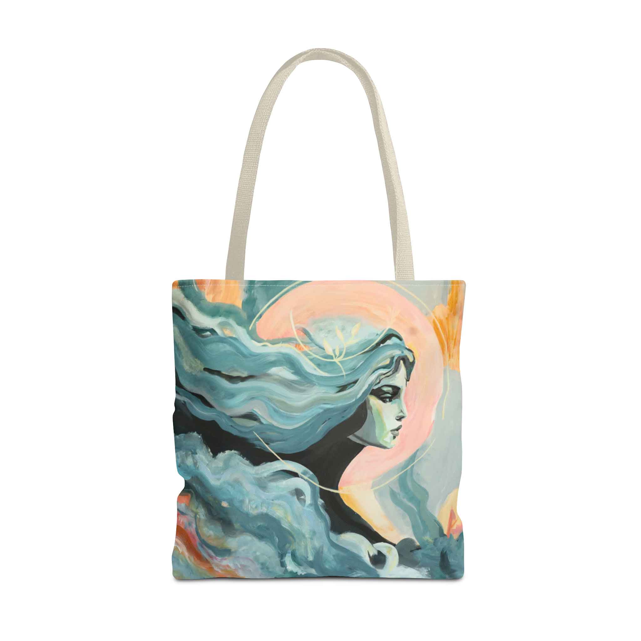 Luna’s Flow Tote Bag – kunst med månesykluser - Bilde 5