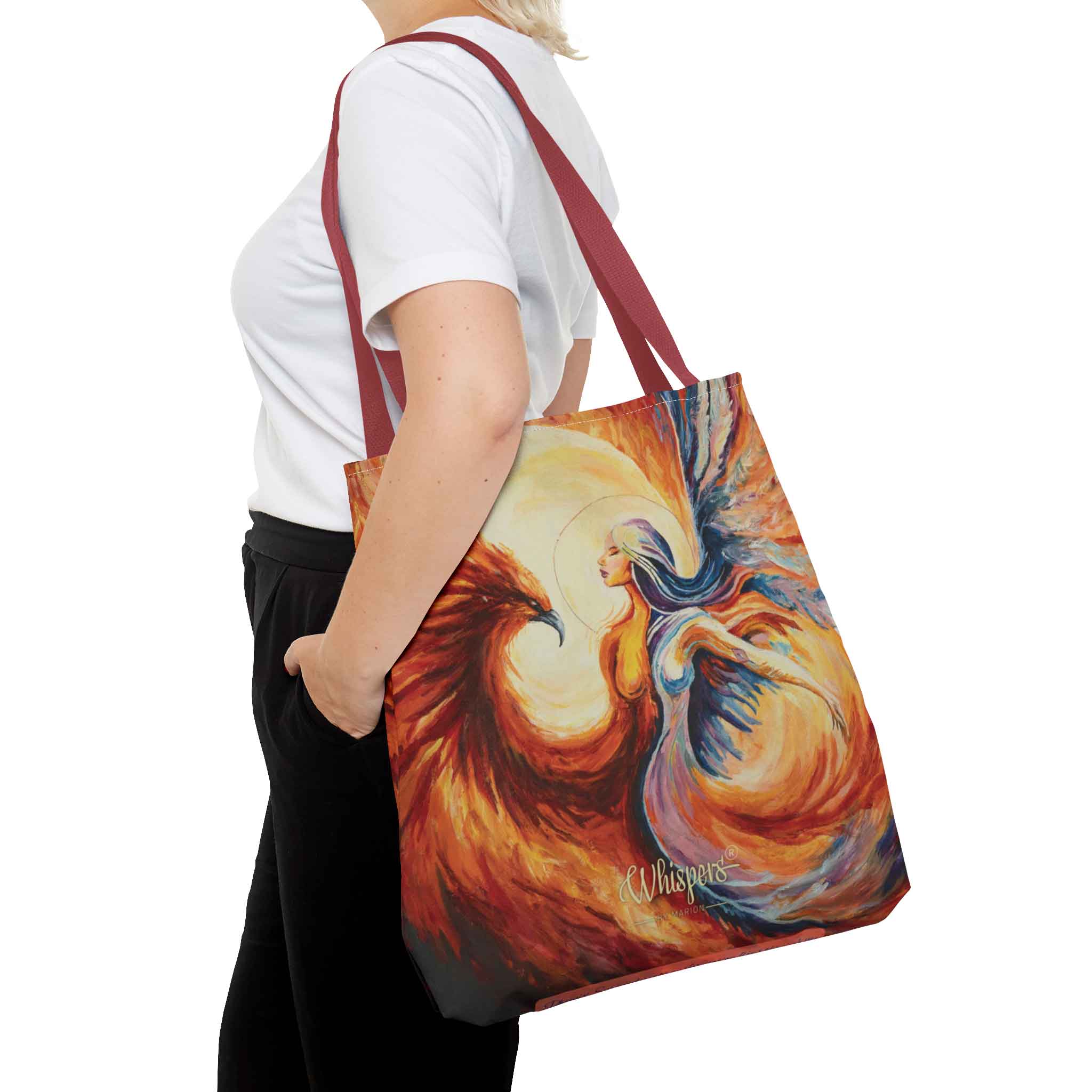 Phoenix Tote Bag – kunst med transformasjon - Bilde 4